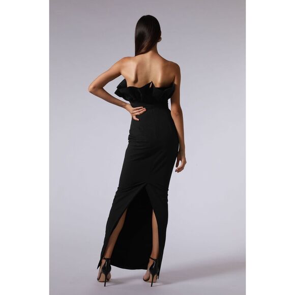 SAU LEE NOAH STRAPLESS COTTON GOWN SIZE 6 $550 - Picture 2 of 11